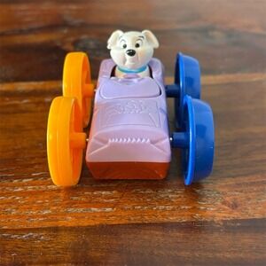 Vintage McDonald's 101 Dalmatians Flip Car Toy 1990s‎ Collectible